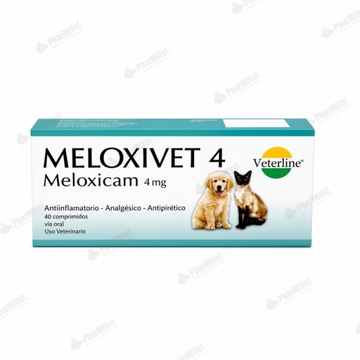 [81020306049] MELOXIVET 4 MG X 40 TAB