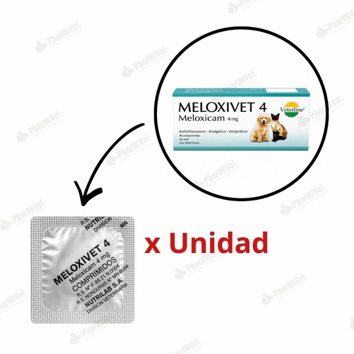 [82020306050] MELOXIVET 4 MG X UND