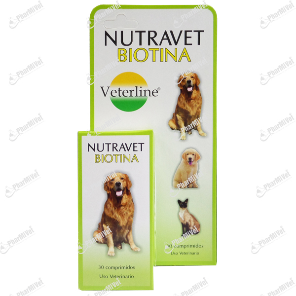 [81010413012] NUTRAVET (BIOTINA) X 30 TAB