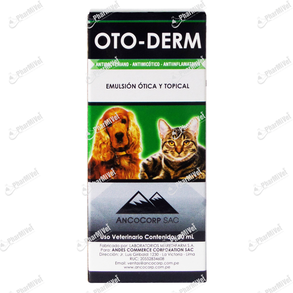 [8P020506009] OTO-DERM X 30 ML