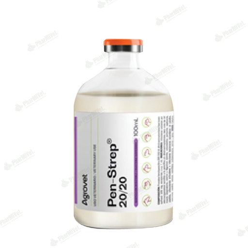[81020303052] PEN STREP 20/20 X 100 ML