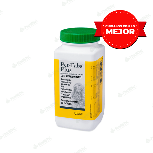 [8P010107040] PET TABS PLUS X 60 TAB