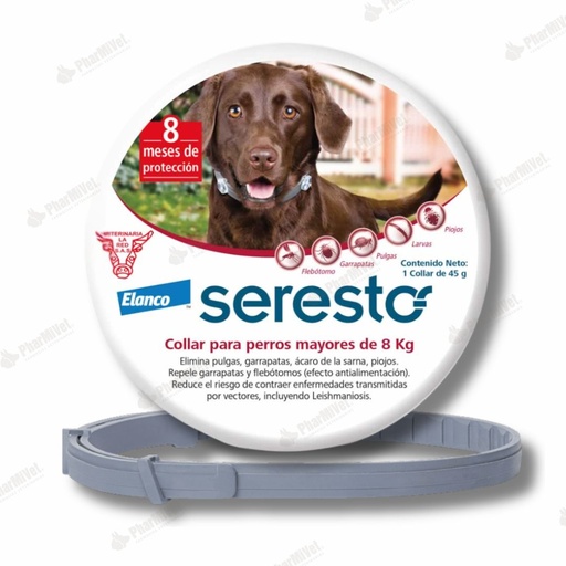 [81010101002] SERESTO COLLAR PERROS GRANDES MÁS DE 8 KG