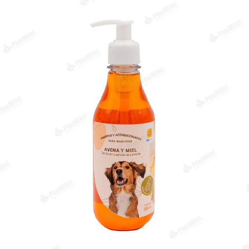 [81050405089] SHAMPOO PET LINE AVENA Y MIEL X 350 ML