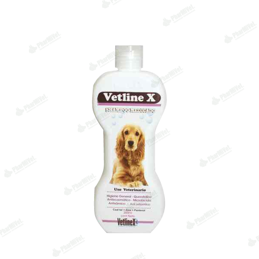 [81050405037] SHAMPOO MEDICADO VETLINEX X 300 ML