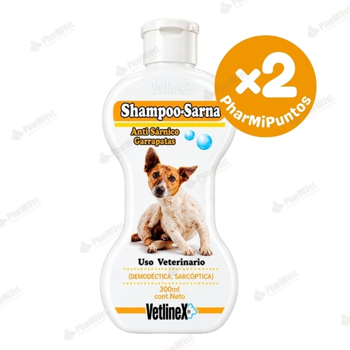 [81050405044] SHAMPOO SARNA VETLINEX X 300 ML