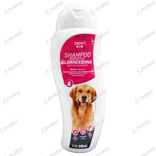 [81050405052] SHAMPOO ZOOVET CON CLORHEXIDINA X 350 ML