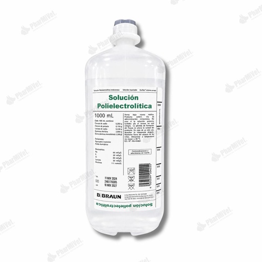 [81020309005] SOLUCION POLIELECTROLITICA X 1000 ML