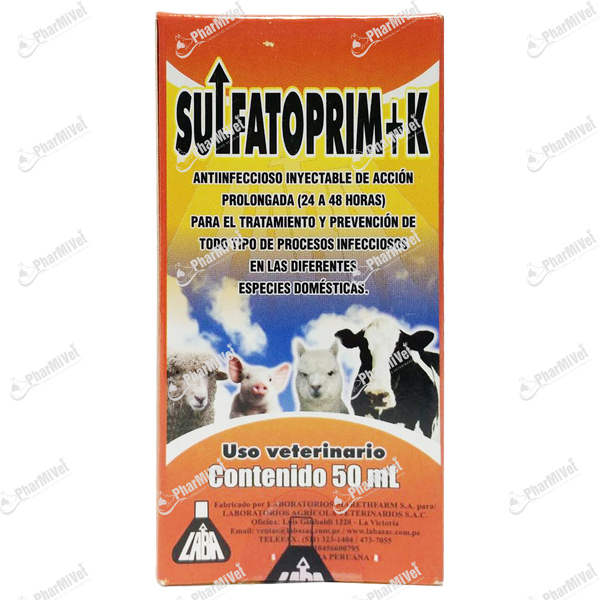 [8350103004] SULFATOPRIM +K X 50 ML