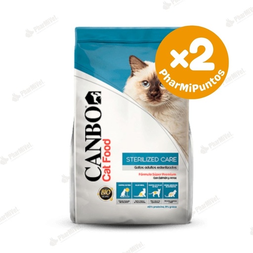 [81040302066] CANBO S.P. GATO ADULTO STERILIZED X 3KG