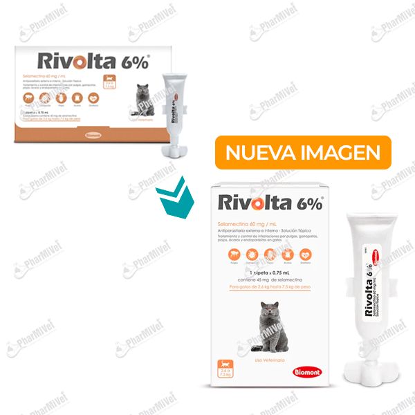 [81010101259] PIPETA RIVOLTA 6% (2.6KG - 7.5KG) X UNIDAD