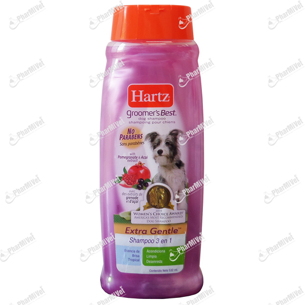 [81050405081] SHAMPOO HARTZ GROOMERS BEST 3 EN 1 X 532 ML