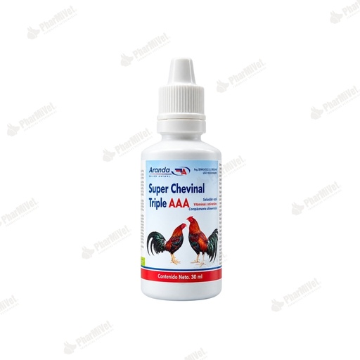 [81010409014] SUPER CHEVINAL GALLOS TRIPLE A X 30 ML