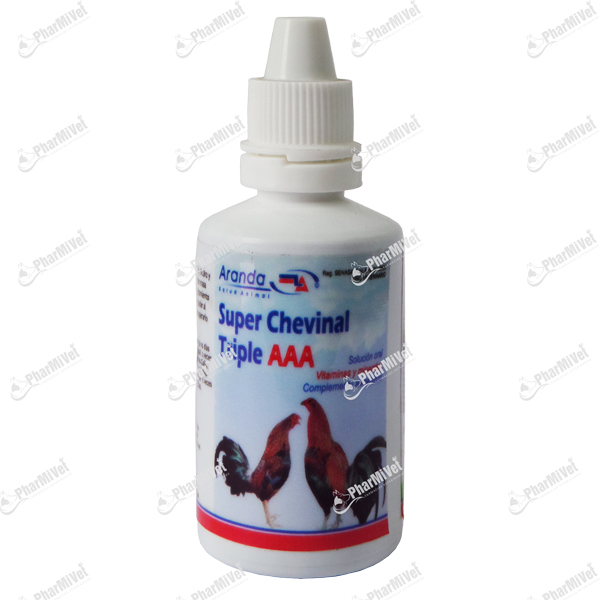 [81010409014] SUPER CHEVINAL GALLOS TRIPLE A X 30 ML