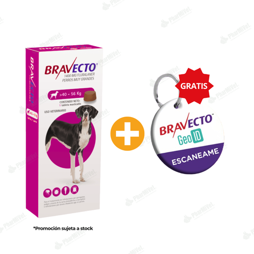 [81010101046] BRAVECTO 40 - 56 KG