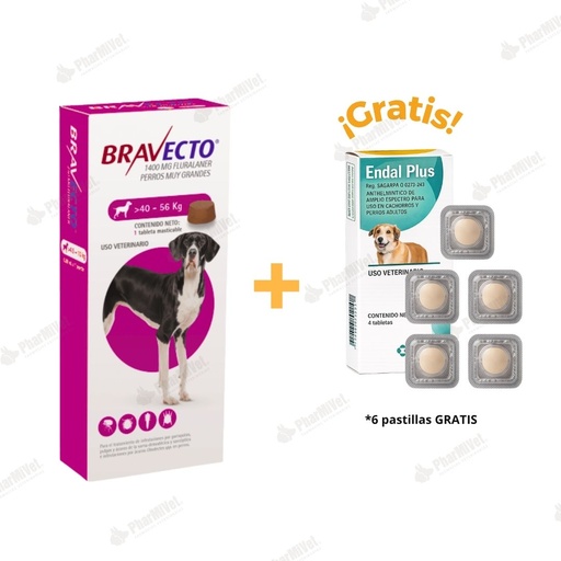 [81010101046] BRAVECTO 40 - 56 KG