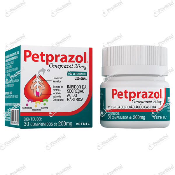 [82020516012] PETPRAZOL 20 MG X UND