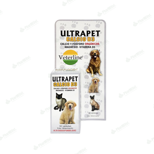 [8P010405034] ULTRAPET CALCIO X 30 TAB