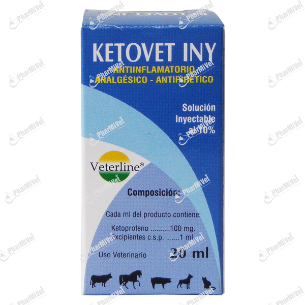 [81020306043] KETOVET INY X 20 ML