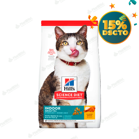 [8240301026] HILL'S SD FELINE INDOOR ADULT 11+ CHICKEN X 1.6 KG