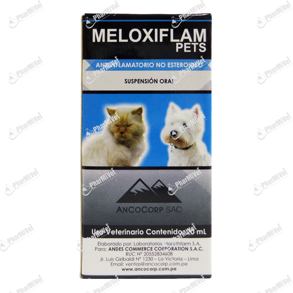 [81020306045] MELOXIFLAM PETS X 20 ML