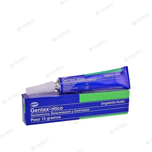 [81020501002] GENTAX OTICO UNGUENTO X 15 GR