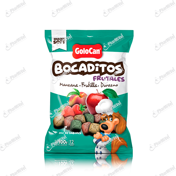 [81040404087] GOLOCAN BOCADITOS FRUTALES X 100 GR
