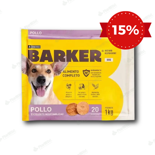 [81040101009] BARKER POLLO (1KG) X 20 HAMBURGUESAS