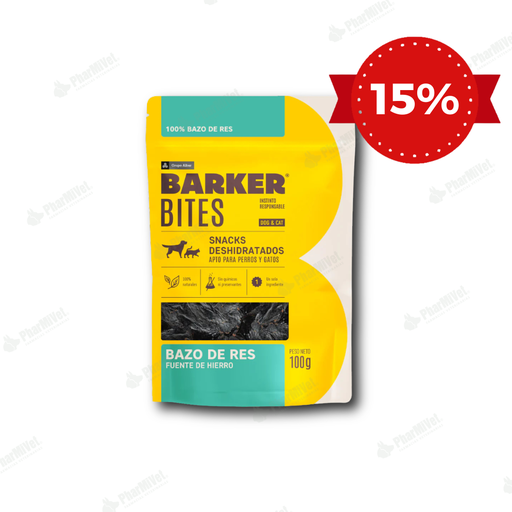 [81040405001] BARKER BITES BAZO DE RES X 100 GR