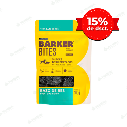 [8680304022] BARKER BITES BAZO DE RES X 100 GR