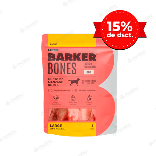 [8680304026] BARKER BONES LARGE X 450 GR