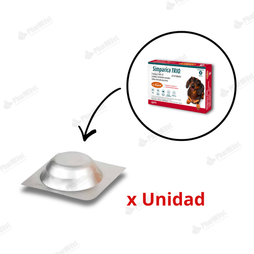 [82010101123] SIMPARICA TRIO 12 MG DE 5.1 - 10 KG X UNIDAD