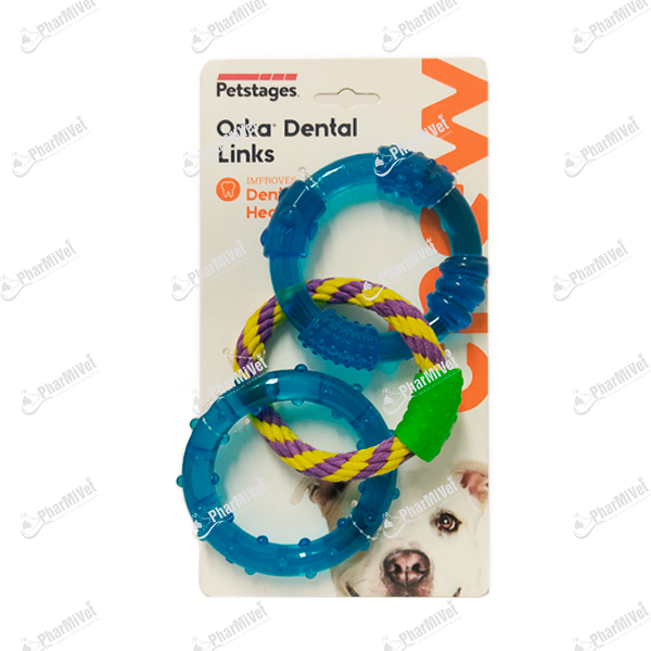 [8270602009] PETSTAGES ORKA DENTAL LINKS