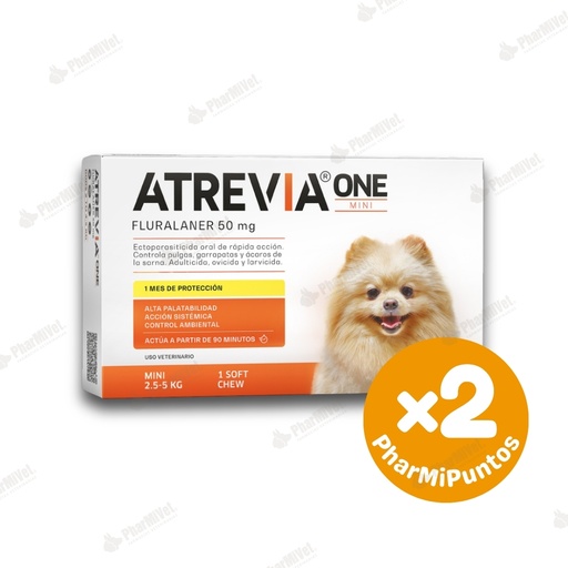 [81010101021] ATREVIA ONE MINI DE 2.5 - 5 KG X 1 TAB