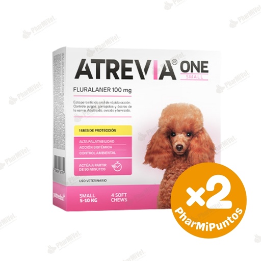 [81010101023] ATREVIA ONE SMALL DE 4.5 - 10 KG X 4 TAB