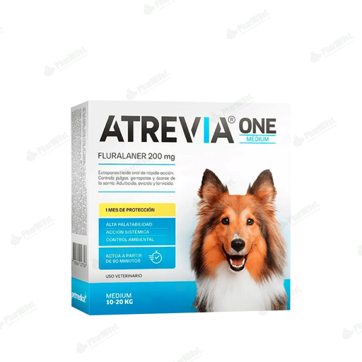 [81010101020] ATREVIA ONE MEDIUM DE 10 - 20 KG X 4 TAB