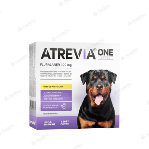 [81010101018] ATREVIA ONE LARGE DE 20 - 40 KG X 4 TAB