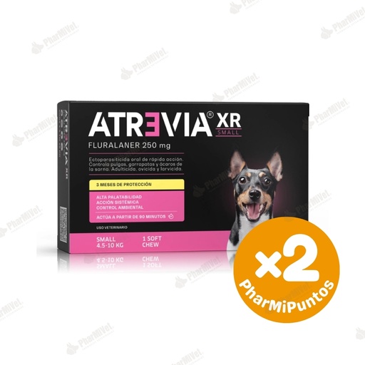 [81010101034] ATREVIA XR SMALL DE 4.5 - 10 KG X 1 TAB