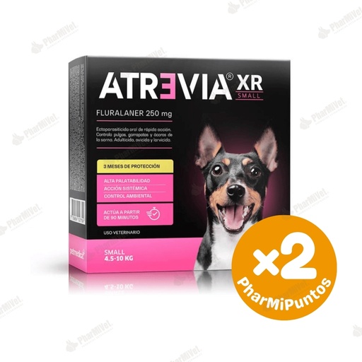 [81010101035] ATREVIA XR SMALL DE 4.5 - 10 KG X 4 TAB