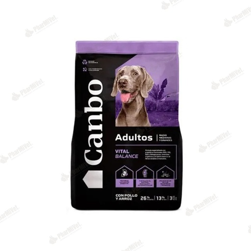 [81040303009] CANBO BALANCE POLLO ADULTO RZ M/G X 3 KG