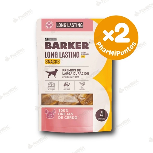 [81040405012] BARKER LONG LASTING OREJAS DE CERDO X 4 UN
