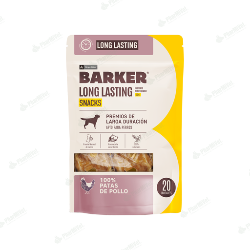 [8P040405014] BARKER LONG LASTING PATAS DE POLLO X 20 UND