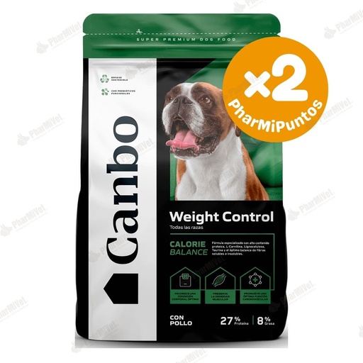 [81040303006] CANBO BALANCE POLLO ADULTO CONTROL DE PESO T.RZ X 15KG