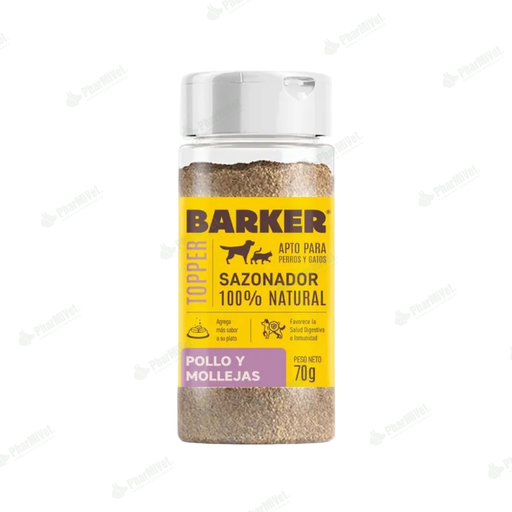 [8680303055] SAZONADOR BARKER POLLO Y MOLLEJAS X 70 GR