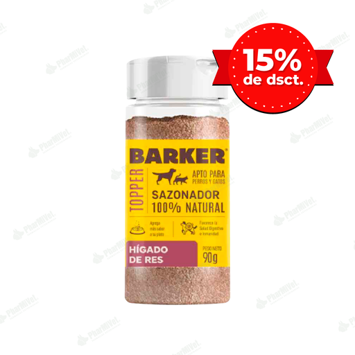 [8680303056] SAZONADOR BARKER HIGADO DE RES X 90 GR