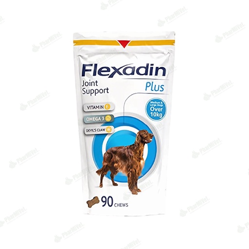 [8130107021] FLEXADIN PLUS PERRO MAS DE 10 KG X 90 TAB