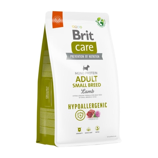 [81040302020] BRIT CARE ADULT SMALL BREED LAMB HYPOALLERGENIC X 3 KG