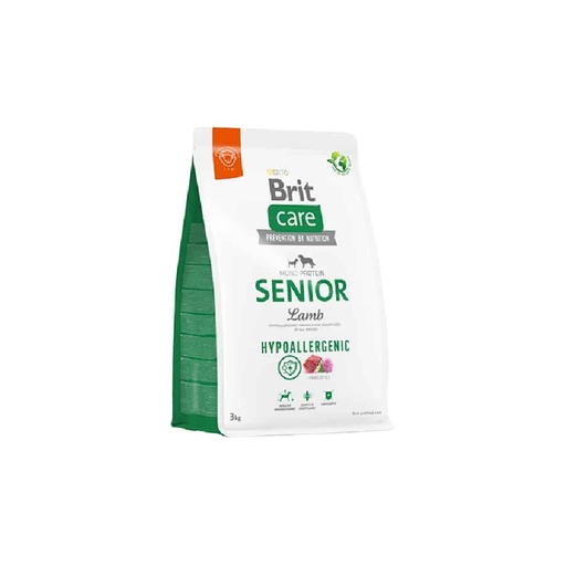 [8P040302033] BRIT CARE DOG HYPOALERGENIC SENIOR LAMB X 3 KG