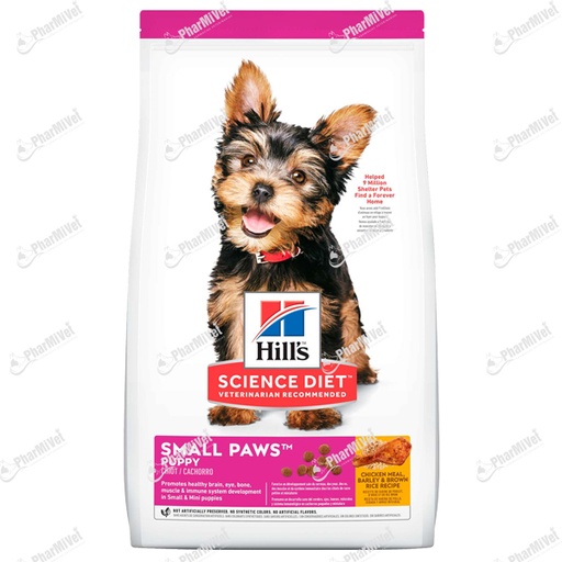 [82040303187] LIQUIDACION: HILL'S SD PUPPY SMALL PAWS CHICKEN 4.5 LB X 2 KG