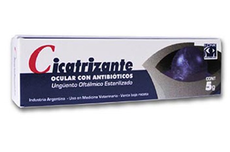 [81020303114] CICATRIZANTE OCULAR CON ANTIBIOTICOS X 5 GR